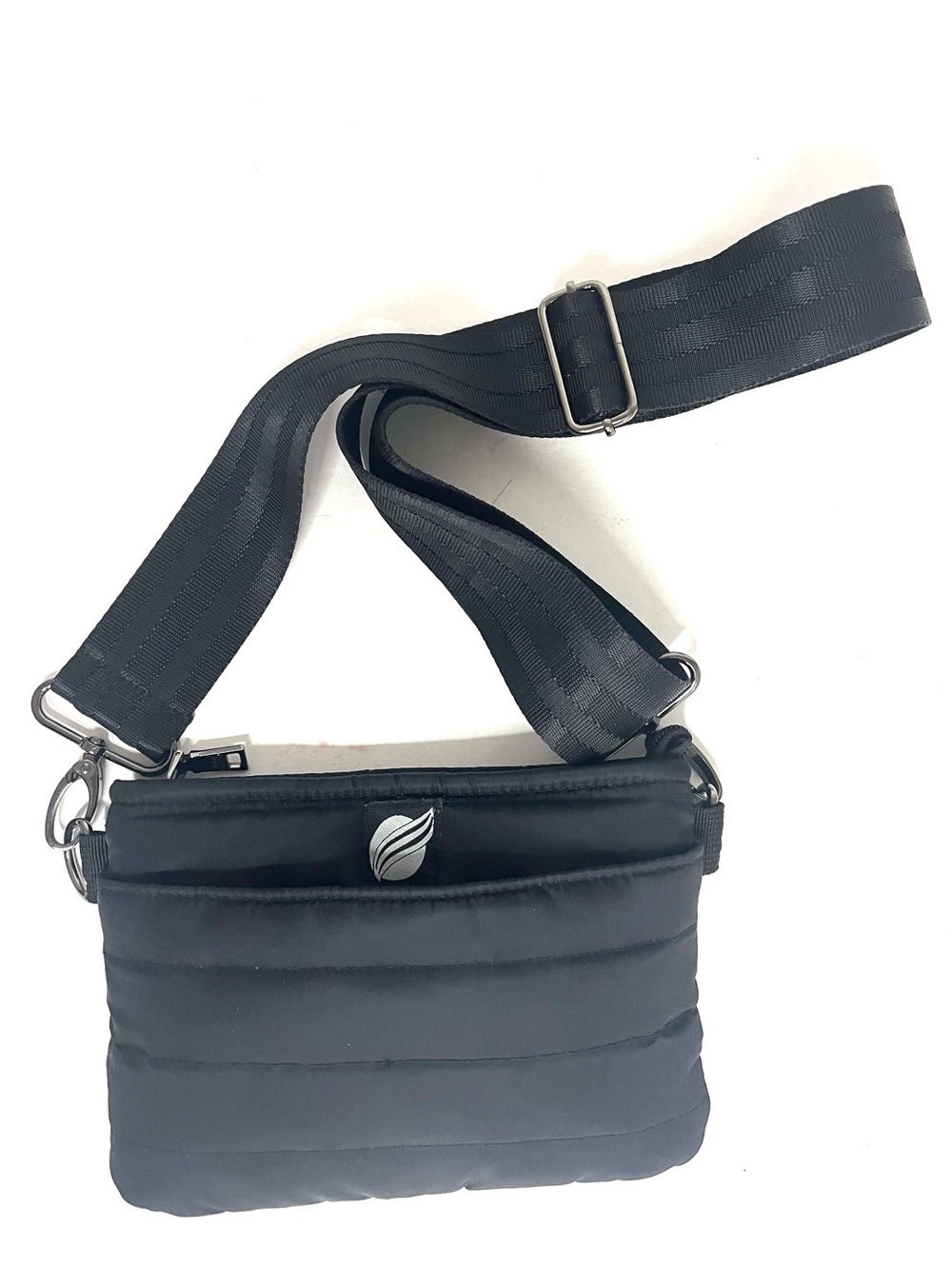 THINK ROYLN Black Nylon Crossbody Bag